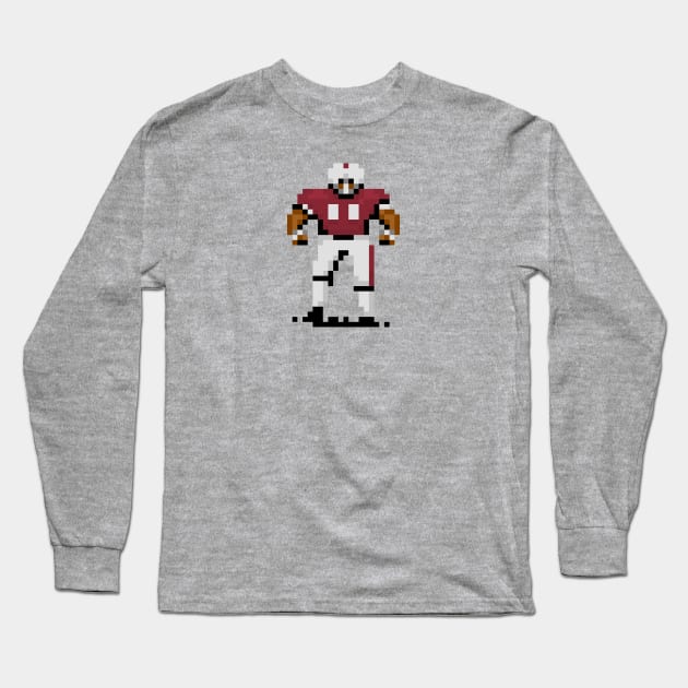 16-Bit Football - Columbia Long Sleeve T-Shirt by The Pixel League